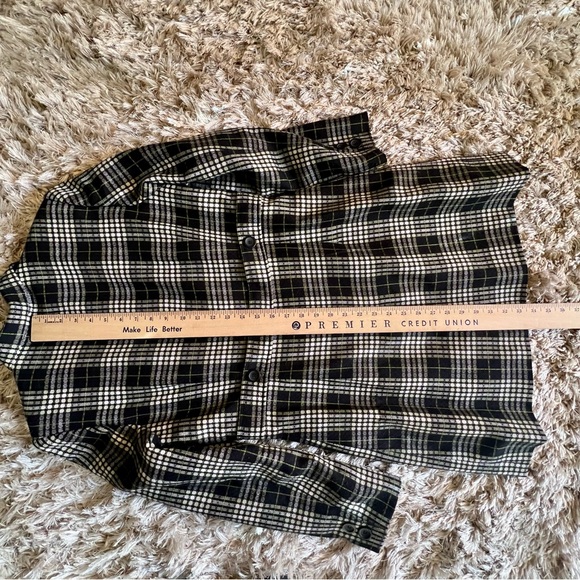 WORTHINGTON PLAID TRENCH COAT SIZE 10 - Picture 12 of 13